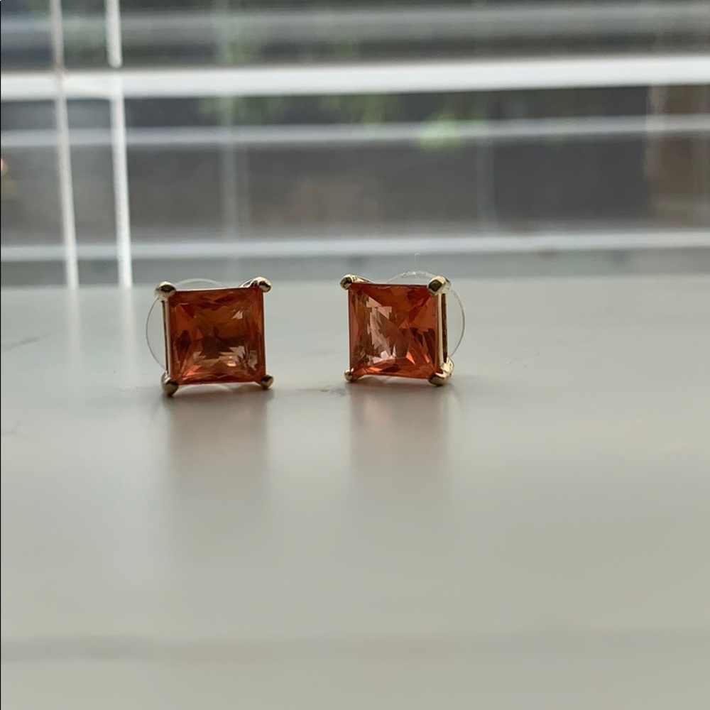 Authentic Kate Spade Square Gumdrop Earrings